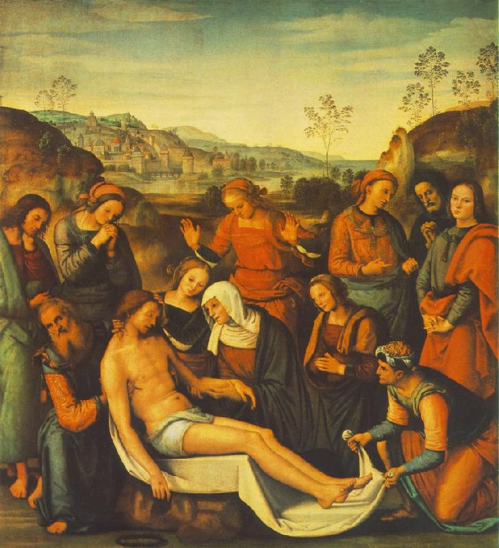 PATEL, Pierre The Mourning of the Dead Christ (Deposition) F oil painting image